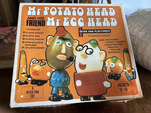 Potato head and egg - head,