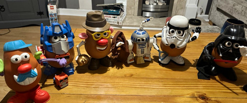 Star wars potato - star, head