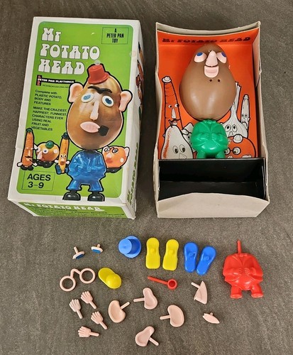 Vtg boxed complete potato - mr,
