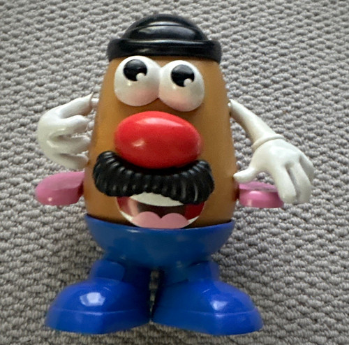 Potato head plastic figure - potato,